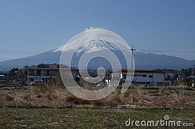 Mount Fuji Japan Stock Photo